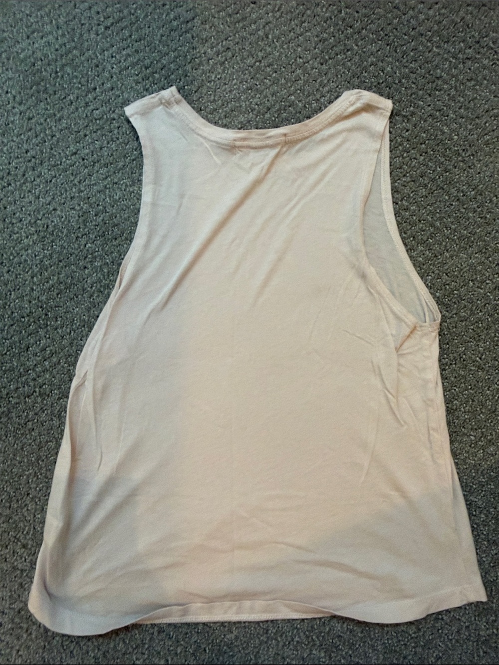 Spiritual Gangster 'GRATEFUL' Muscle Tee - Light Pink - Picture 3 of 3